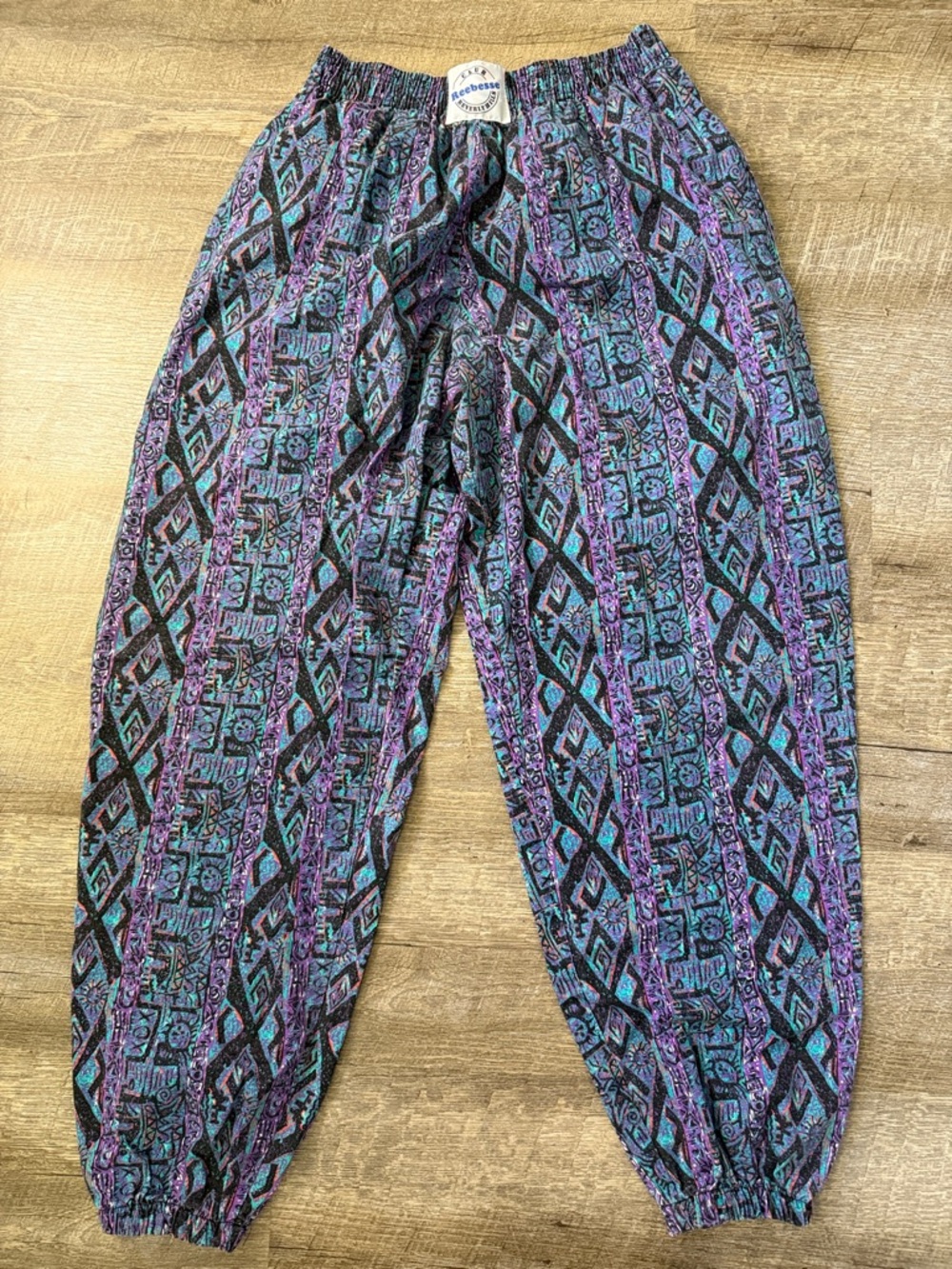 Unisex Vintage Reebesse Club Beverly Hills Pants Size M